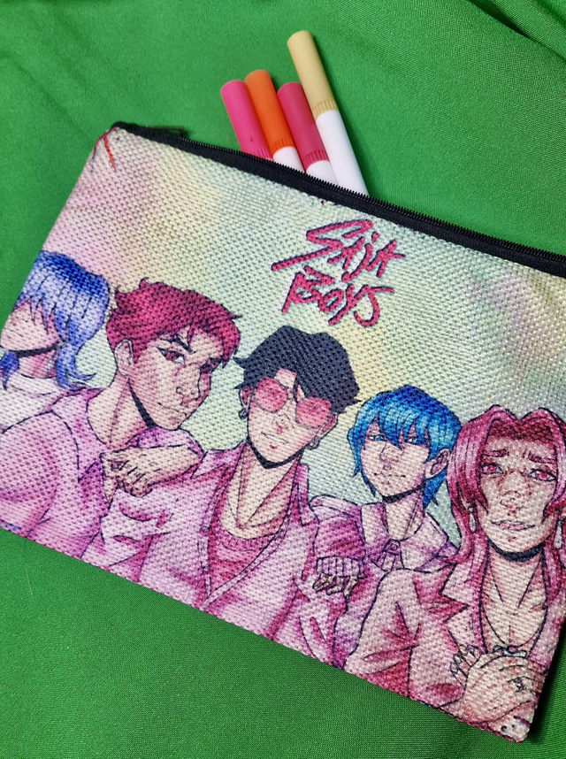 Saja Boys K pop Demon Hunters Pencil Pouch