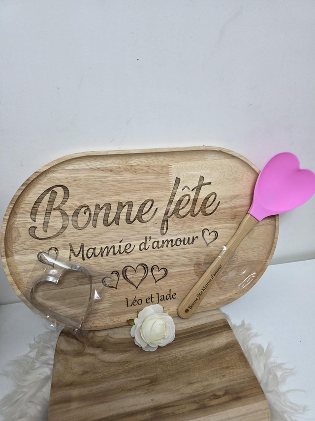 Kit plateau + spatule + emporte pièces 