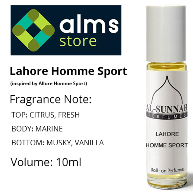 Lahore Homme Sport Men 10ml Roll-on