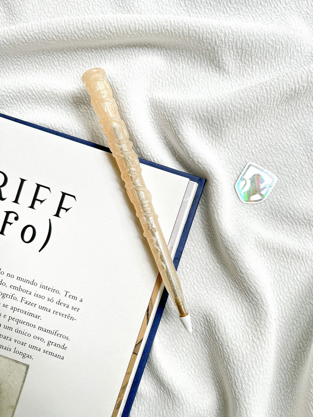 Caneta “Varinha Mágica” inspirada na Hermione®️