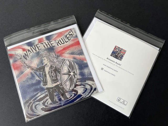 Britannia Rocks - Art Print by Henry Chebaane