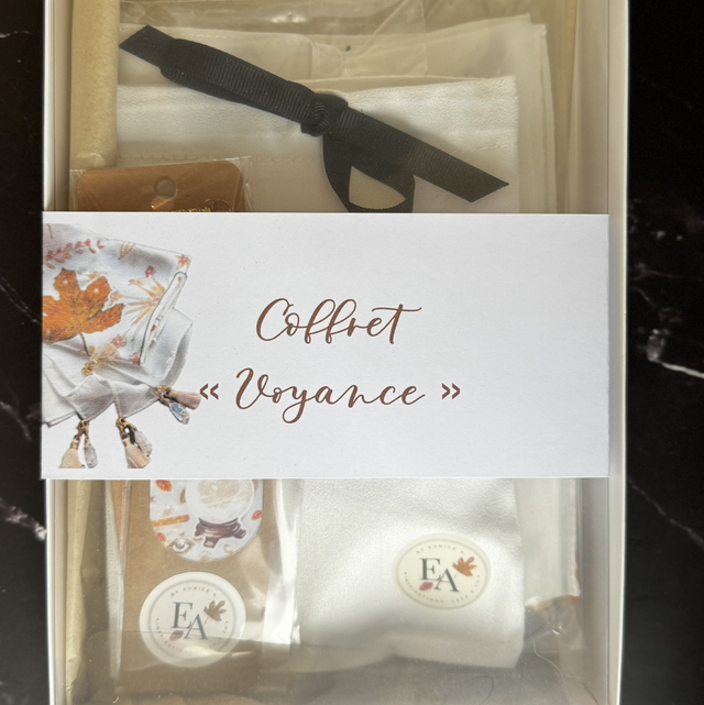 Coffret Foulard Voyance Tarots