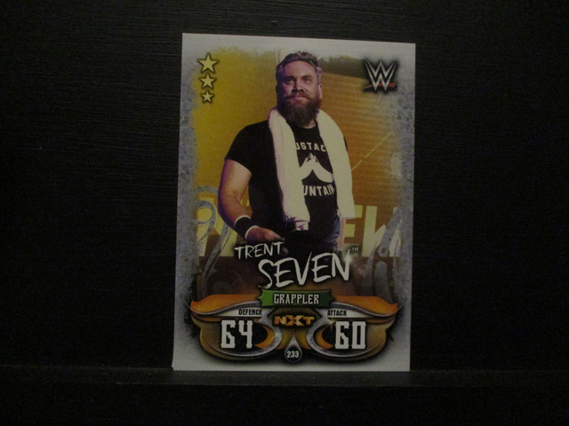 Trent Seven - NXT Slam Attax Live Original Trading Card #233