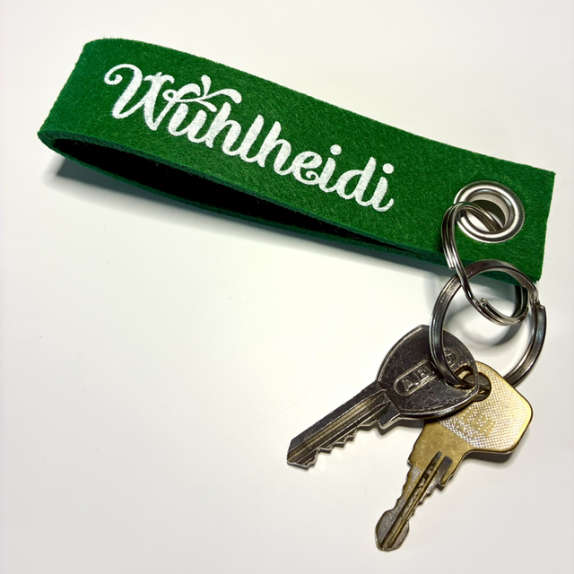 SCHLÜSSEL ANHÄNGER „WUHLHEIDI“
