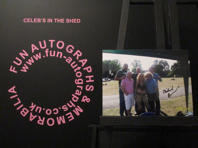 Michael Barber Authentic Autographed 6x4.5 Photograph