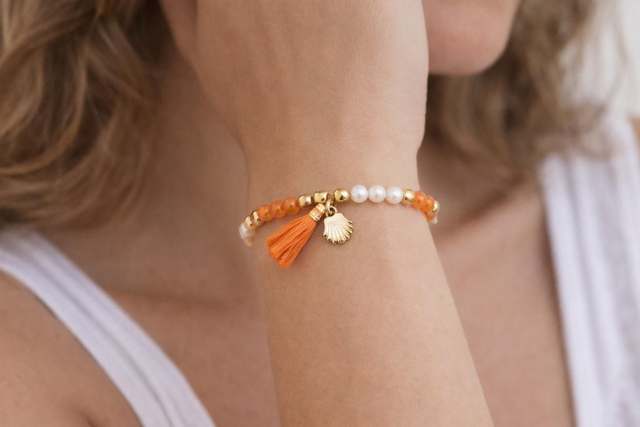 Bracelet Maeva orange 