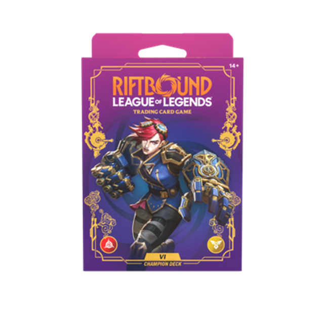Riftbound: League of Legends TCG - Unleashed Champion Deck Vi Display - EN