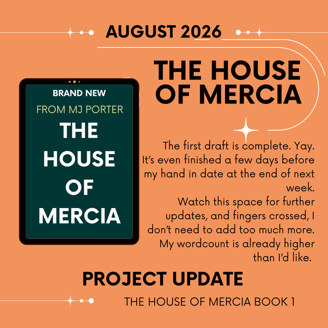 The House of Mercia Book 1 (PREORDER) August 2026 Signed paperback