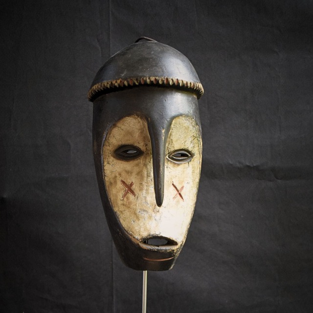 African mask - origin unknown