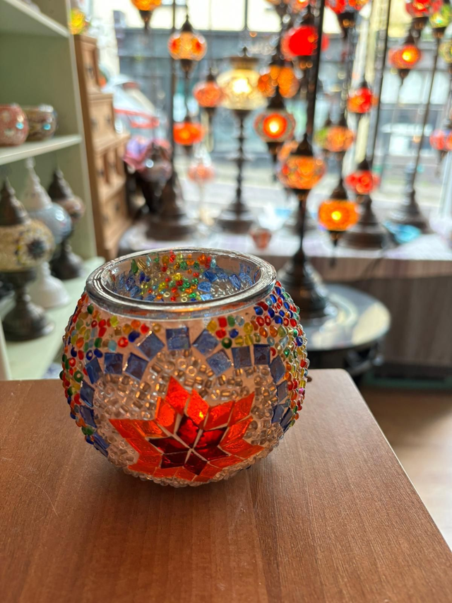 Mosaic Candle Holder