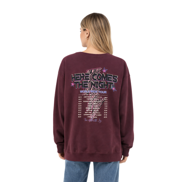 World tour sweater Bordeaux - one size