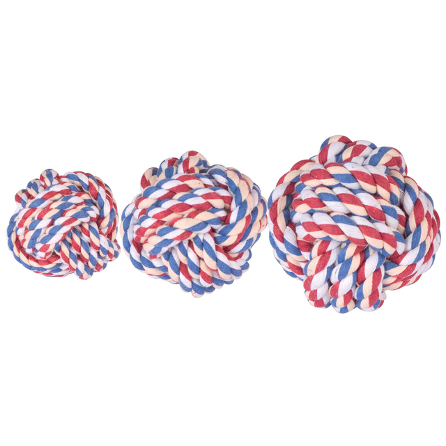 Balle de corde pour chien