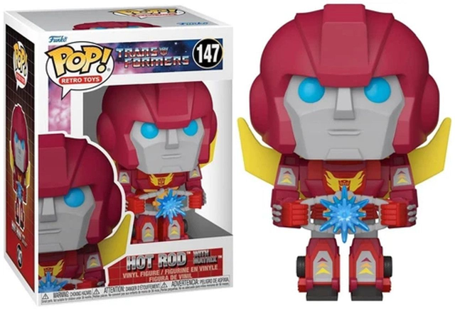 Transformers: Hot Rod with Matrix Pop! #147