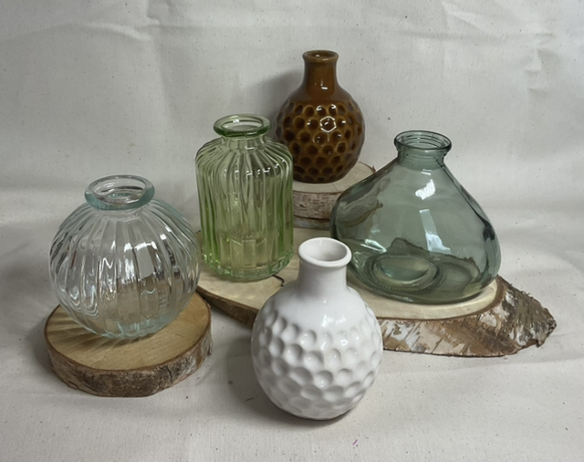 Vases pour petit Bouquet de fleurs séchées