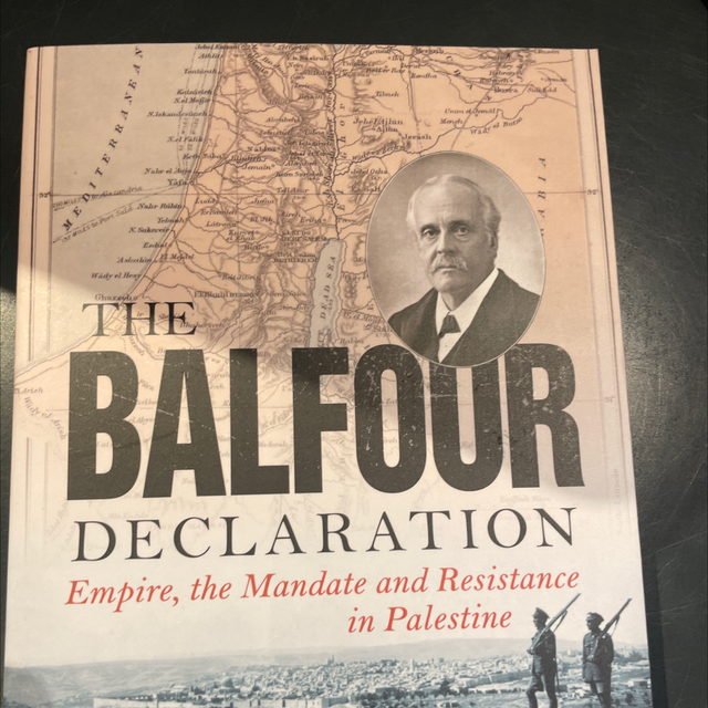 Balfour Declaration Bernard Regan