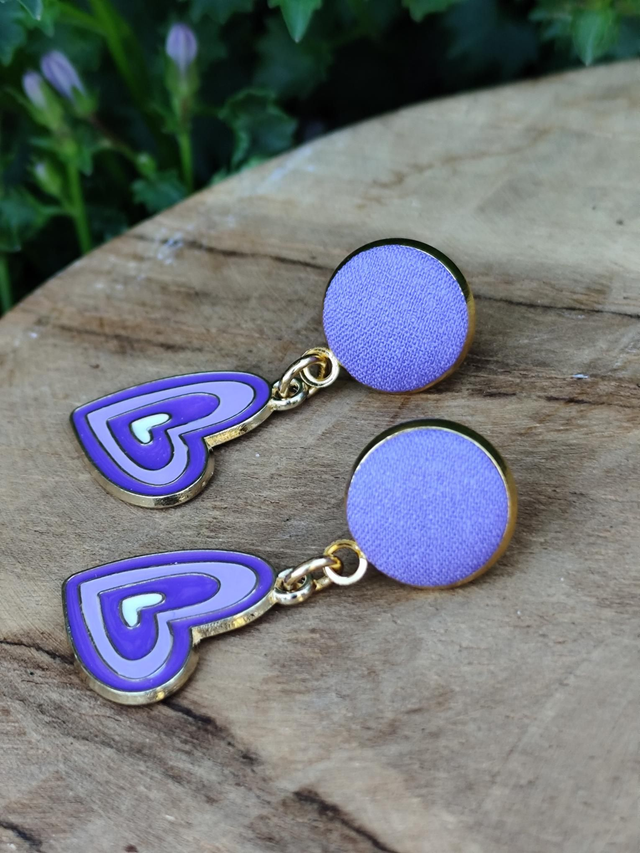 Boucles d'oreilles 'Pop Love'