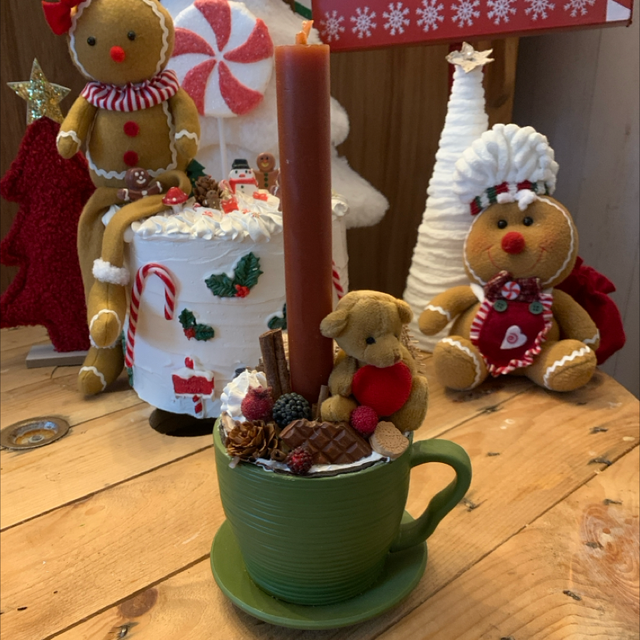 Tasse chocolat ourson Coeur 