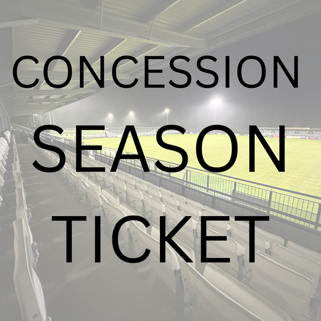 25/26 Concession HALF Season Ticket