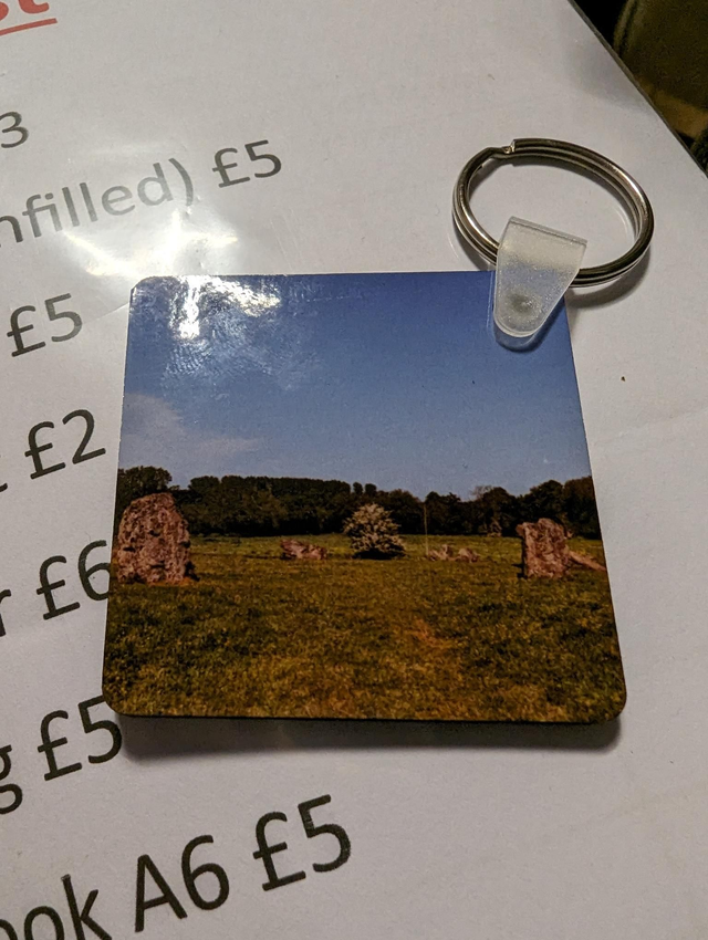 Square Key Ring