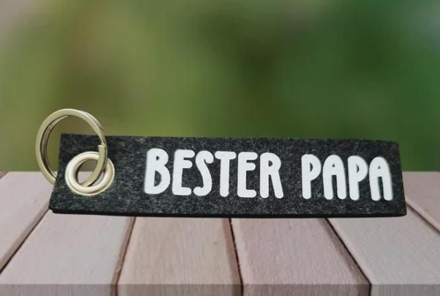 Schlüsselanhänger - Bester Papa