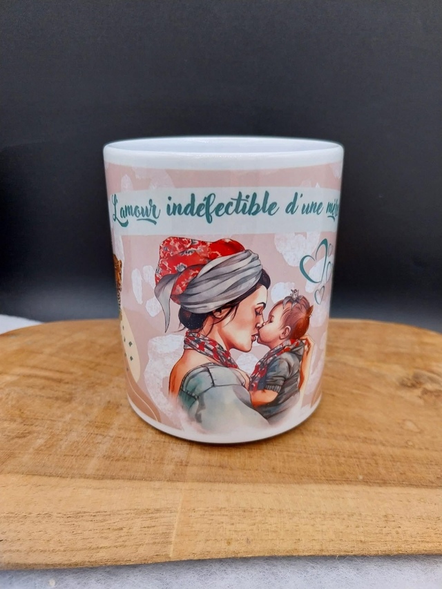 Mug avec l'amour d'une mère 