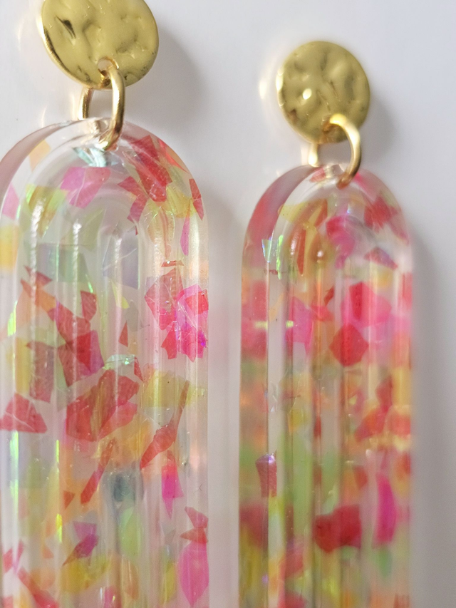 ARTY aux confettis fluos 