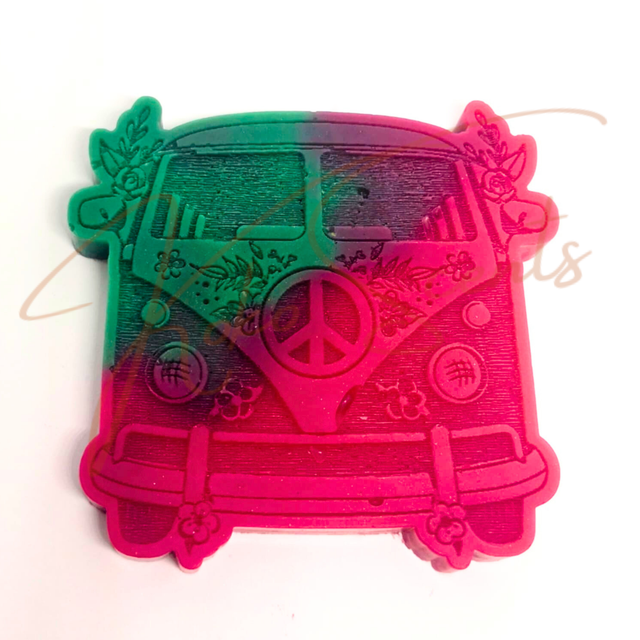 Flora Garden Campervan Wax Melt Shape