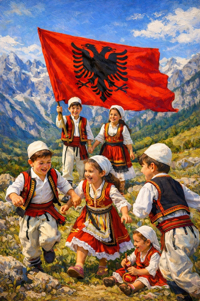 flamuri i pasardhësve | albapaint 