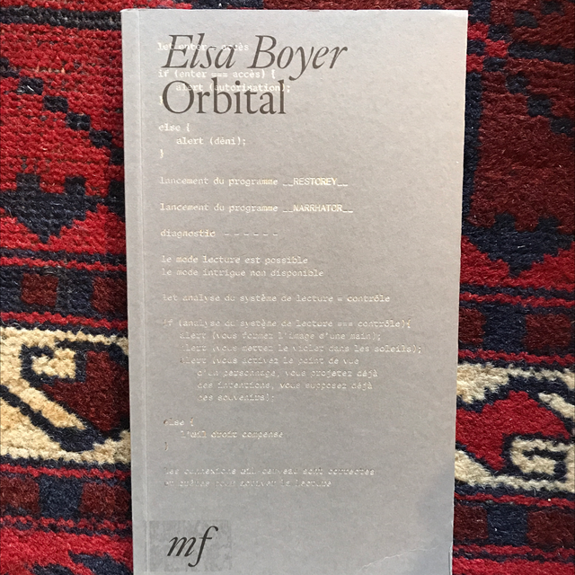 BOYER Elsa - Orbital