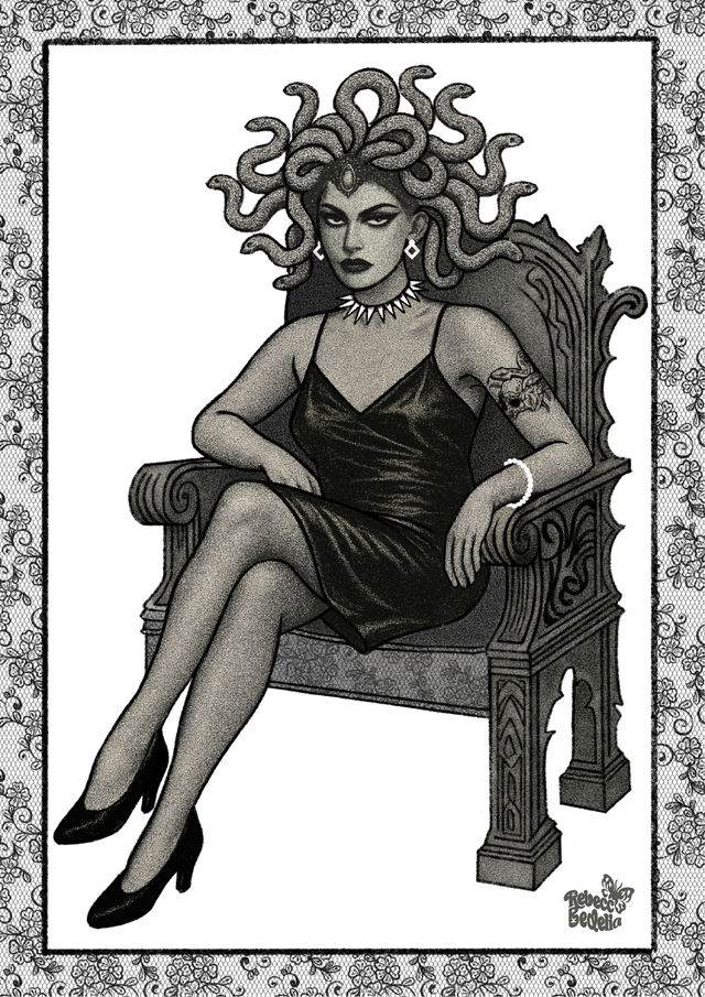 La reine Medusa