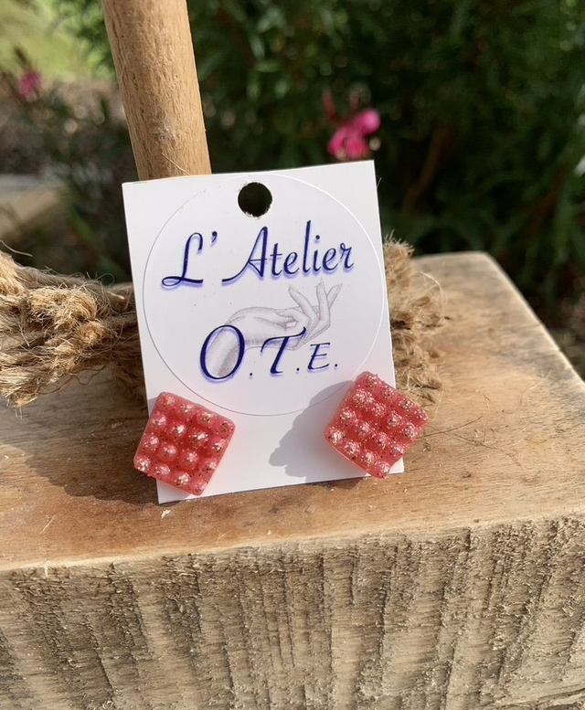 BO Stacy Roses poudre d&#039;or