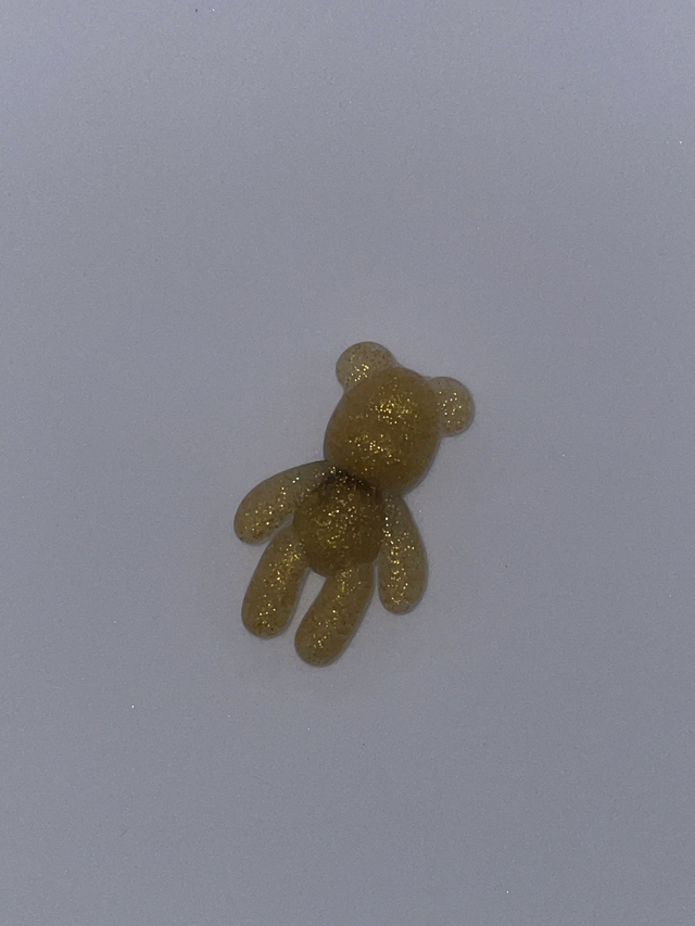 Gold Bear Charm