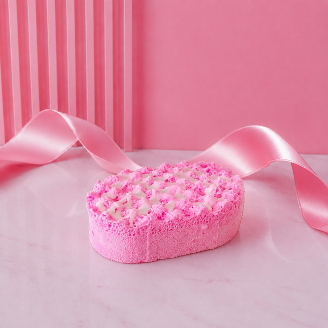 MARSHMALLOW & PINK LYCHEE SOAP SPONGE