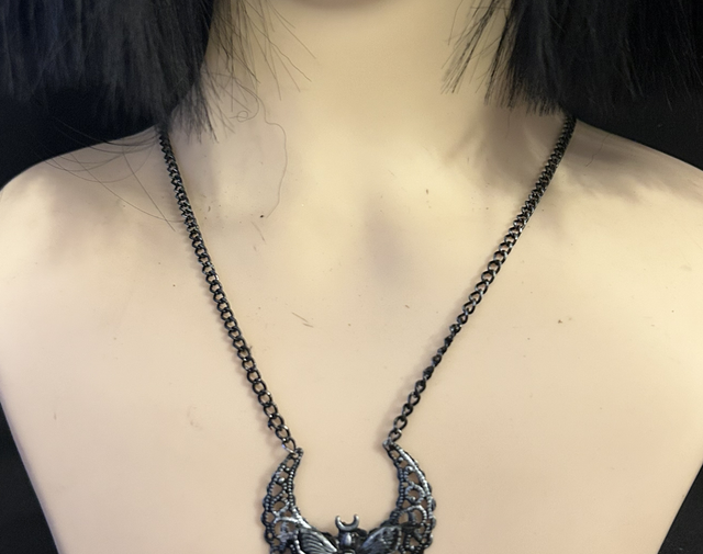 Deathmoth necklace 