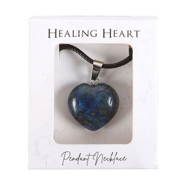 Crystal Healing Heart Necklace