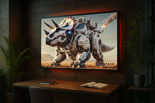 Cadre Cybernosaure Torosaurus (26)