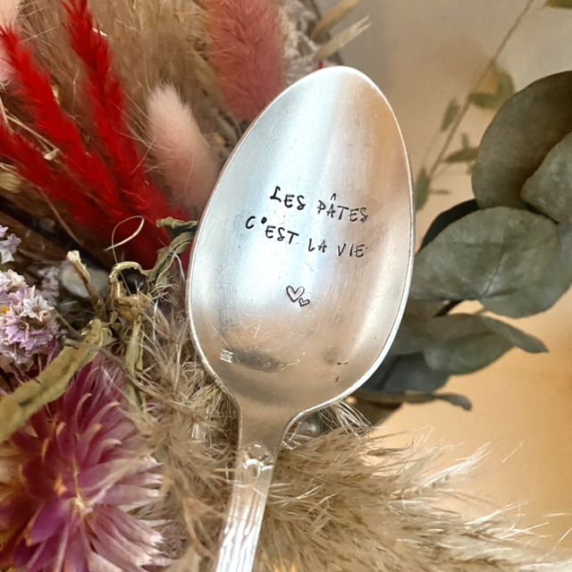 Cuillère À Soupe Les Pâtes C’est La Vie 