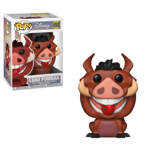 Funko Pop! Disney The Lion King Vinyl Figure Luau Pumbaa 889698364027