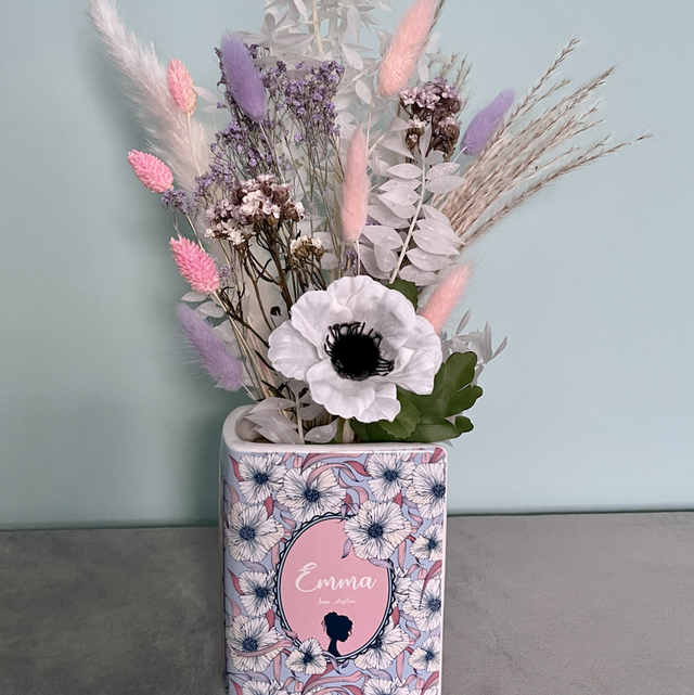 Emma Dried Book Vase