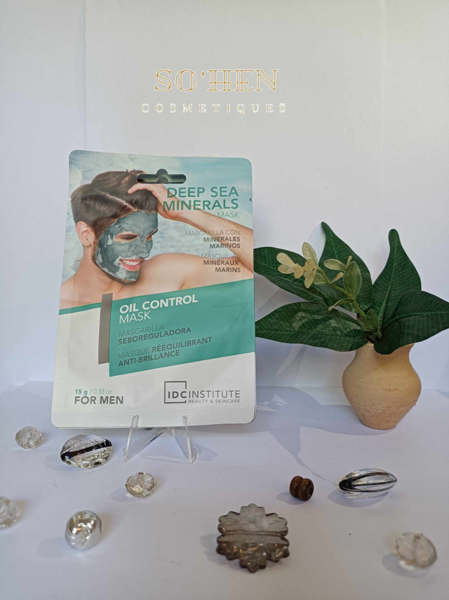 Masque hydratant pour homme