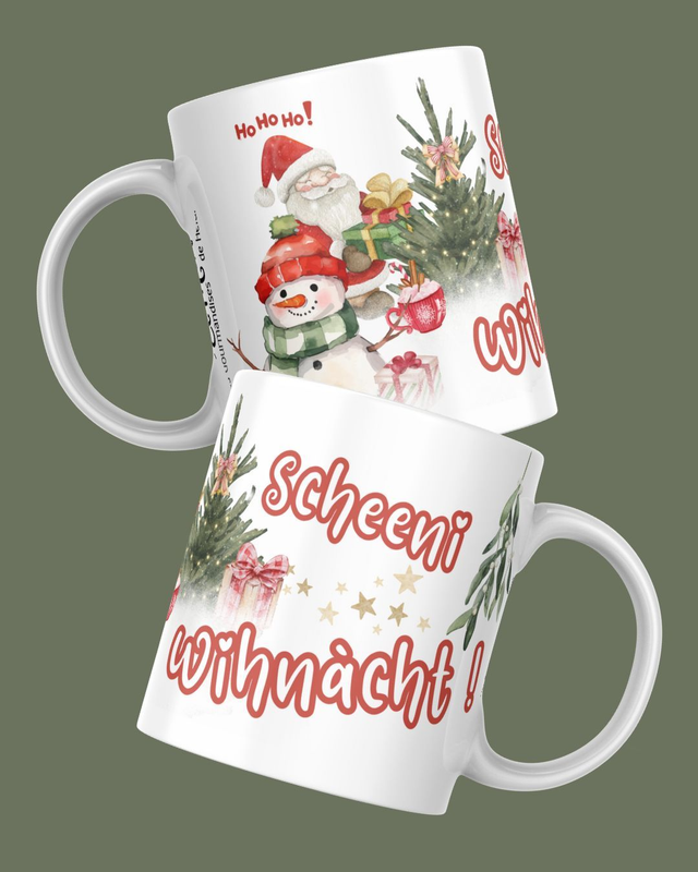 Mug Scheeni Wihnacht - Créa Et Merveille