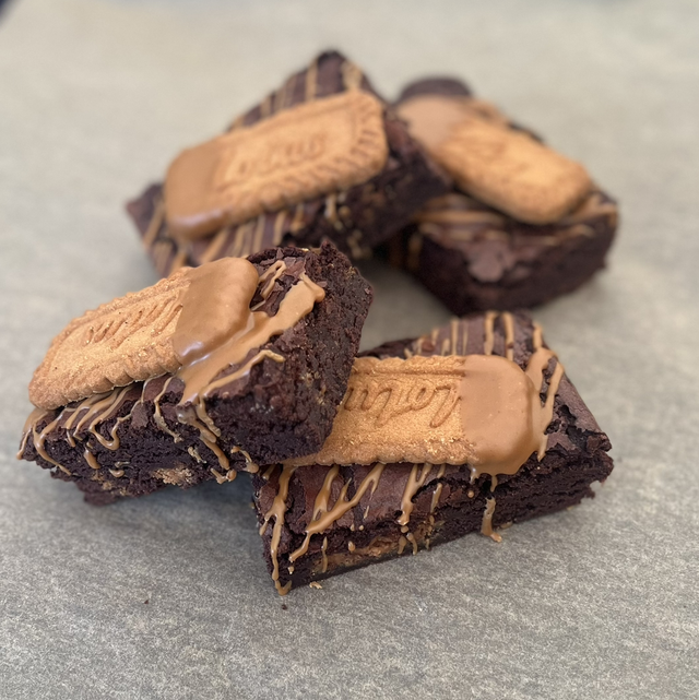 Lotus Biscoff Brownie 