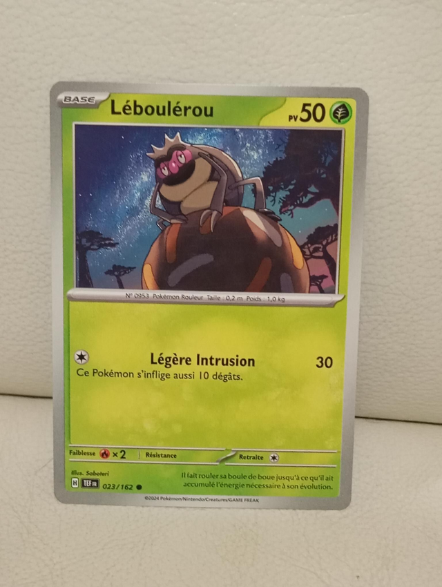 Carte pokémon Léboulérou