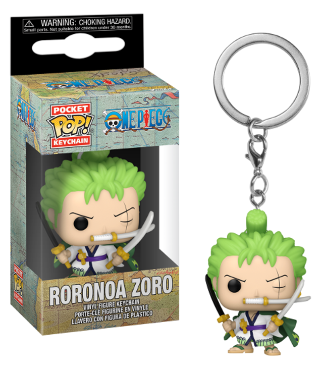 Roronoa Zoro ONE PIECE - Pocket Pop Keychains 
