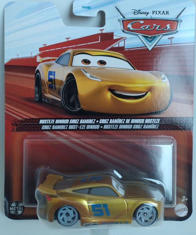 Disney+ Cars on the Road - RustEze Dinoco Cruz Ramirez aka Racing Center Cruz Ramirez