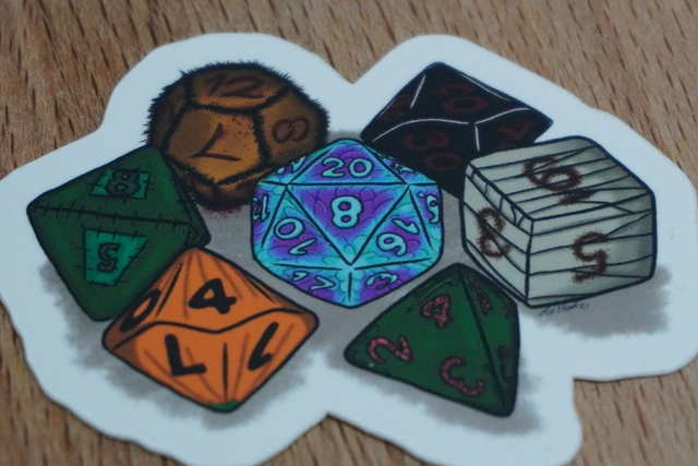 Sticker "Würfelween"