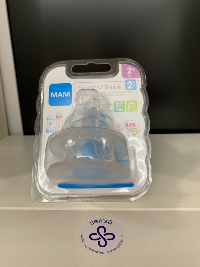 MAM tetine 2 2+m 2 pce