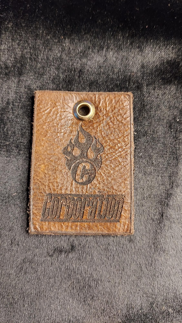 097 / 100 2nd Limited Edition Genuine CORP SOFA Leather Keyring