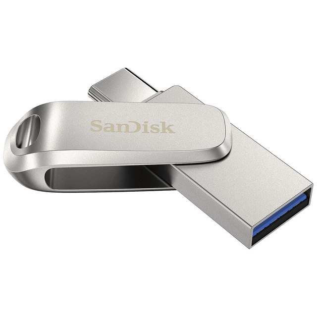 Clé USB SanDisk Ultra Luxe 1 To  Type-C double connectique 1 To - 512 Go - 256 Go