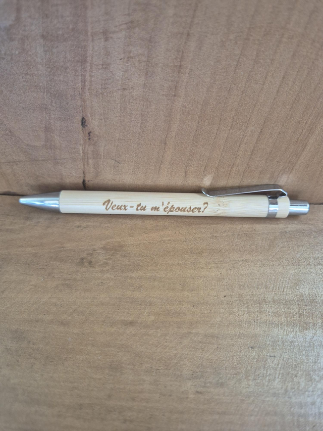 Stylo &quot;veux tu m’épouser ?&quot;